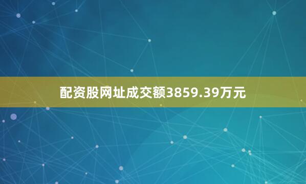 配资股网址成交额3859.39万元